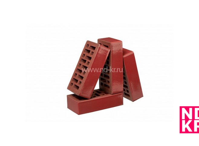 Кирпич облицовочный GLANZ 4-48-00-0-00 0,7NF бренд Recke