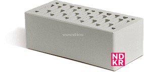 Кирпич керамический лицевой 1,4НФ НОРД ГЛАДКИЙ Маркинский кирпичный завод, кирпич полуторный