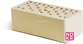 Кирпич керамический лицевой 1,4нф светло-бежевый гладкий Маркинский кирпичный завод, купить кирпич