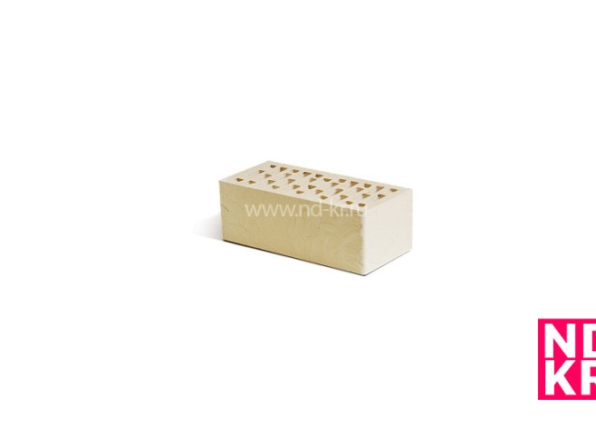 Кирпич керамический фасадный 1,4нф светло-бежевый скала Маркинский кирпичный завод