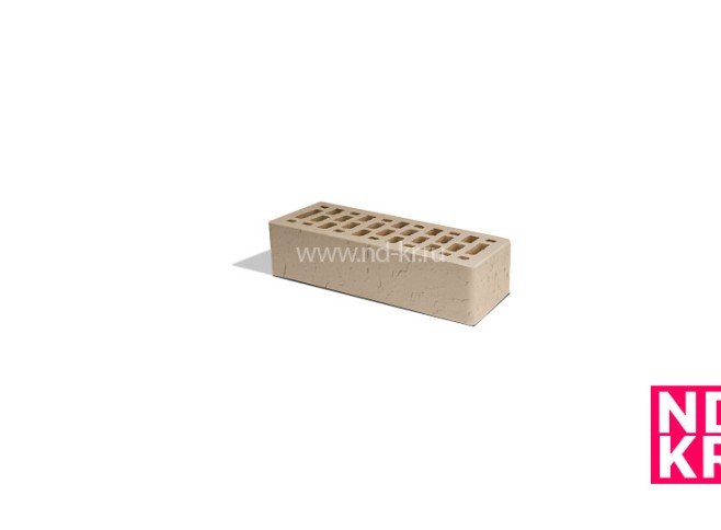 Кирпич керамический лицевой 1нф светло-бежевый скала Маркинский кирпичный завод