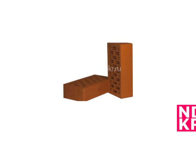 Кирпич облицовочный Новомосковский завод керамических материалов - КРАСНЫЙ 1 НФ Новомосковский кирпичный завод
