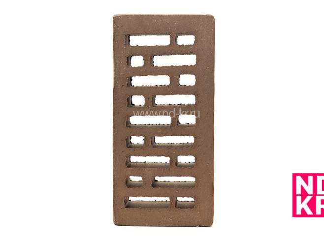 Кирпич лицевой одинарный Коричневый Мадейра М-150 от завода