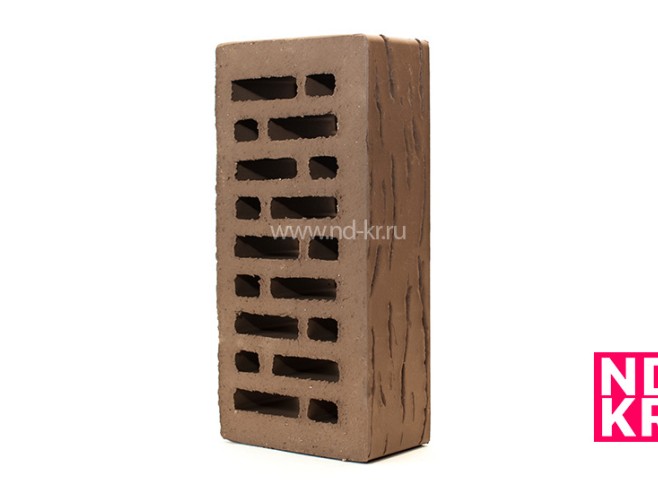Кирпич лицевой одинарный Коричневый Мадейра М-150 от завода