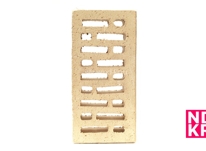 Кирпич лицевой одинарный Слоновая кость Мадейра М150 Строма,