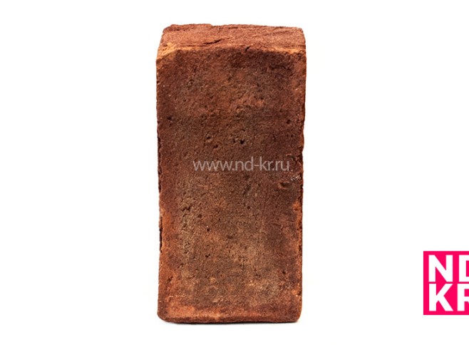 Кирпич премиум облицовочный ручной формовки Рубин WDF М-125 Семеновский кирпичный завод