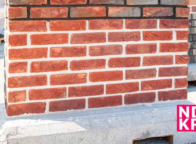 Кирпич премиум облицовочный ручной формовки Рубин WDF М-125 Семеновский кирпичный завод