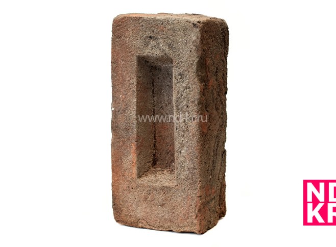 Кирпич фасадный ручной формовки Серый агат WDF М-125 