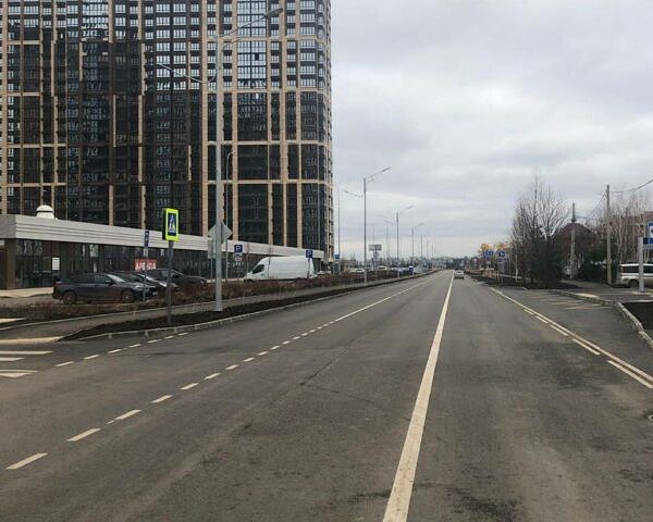 В Краснодаре завершили строительство новой пятикилометровой дороги