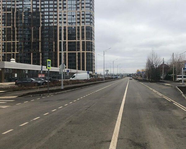 В Краснодаре завершили строительство новой пятикилометровой дороги